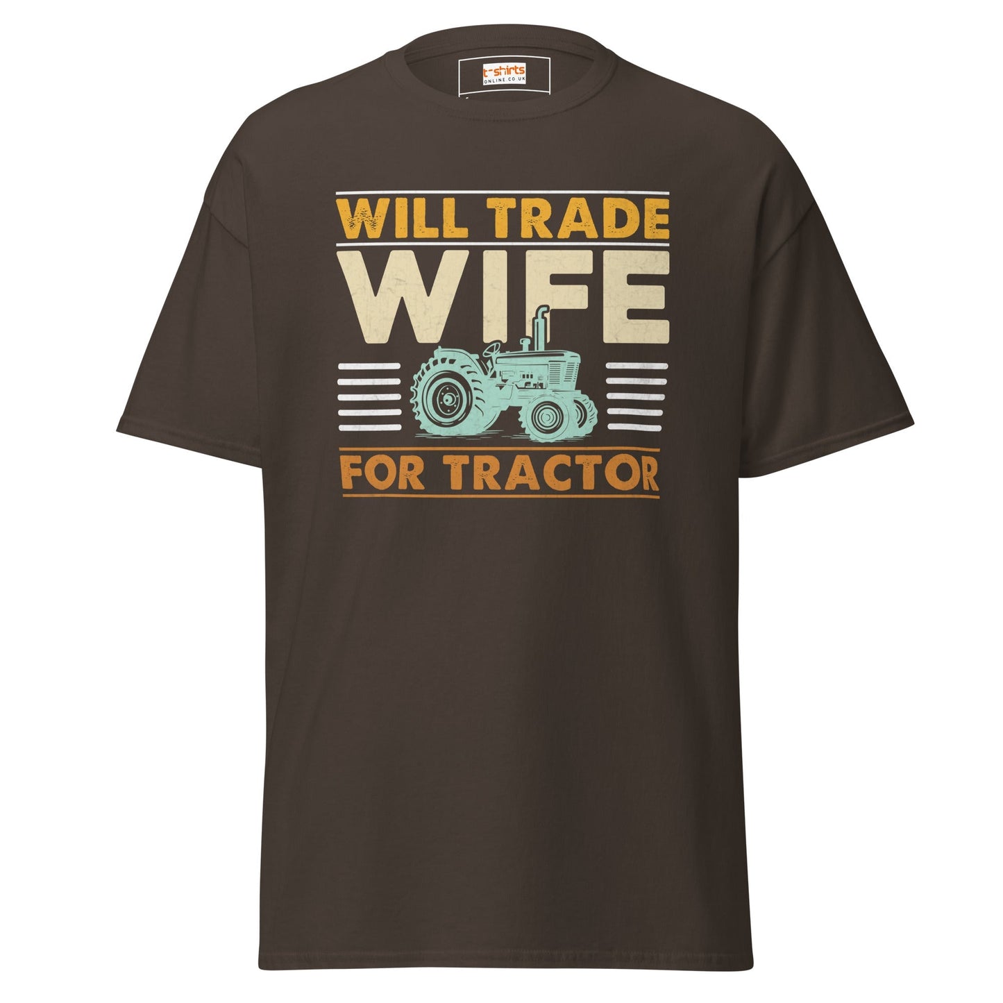 Wife Swap Farmer T‑Shirt – Funny Rural Life Graphic Tee