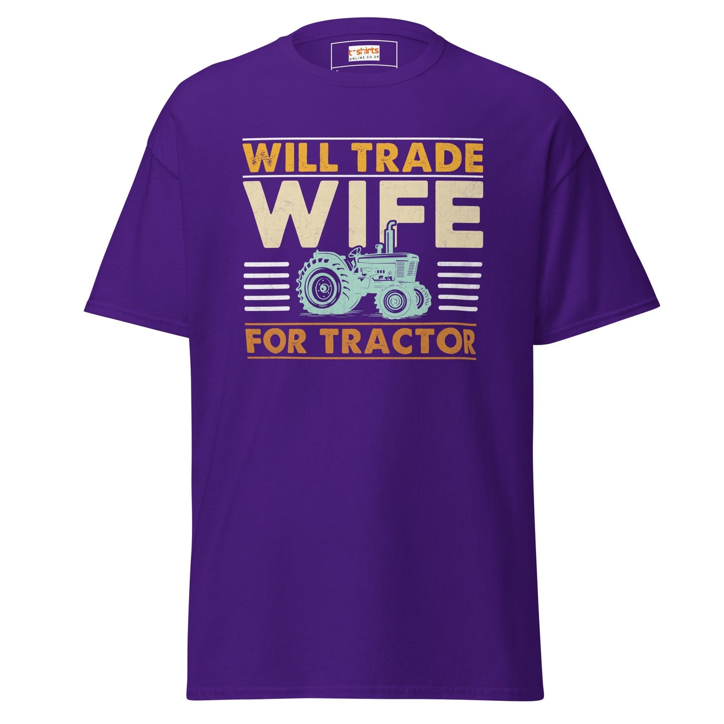 Wife Swap Farmer T‑Shirt – Funny Rural Life Graphic Tee