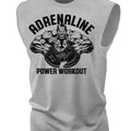 020. Adrenaline Power Workout Muscle Tank Top for Men