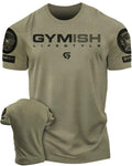 047. Gymish Lifestyle Funny Motivational Workout Gym T-Shirt for Men