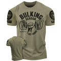 070. Bulking Season Workout Gym T-Shirt for Men