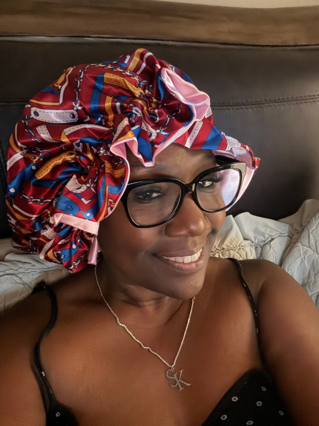 Good Vibes Only All Satin Bonnet