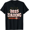 100% Cotton 2025 Loading Happy New Year 2025 Matching Family NYE T-Shirt