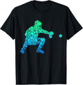 100% Cotton Baseball Catcher Player Youth Men  Boys T-Shirt