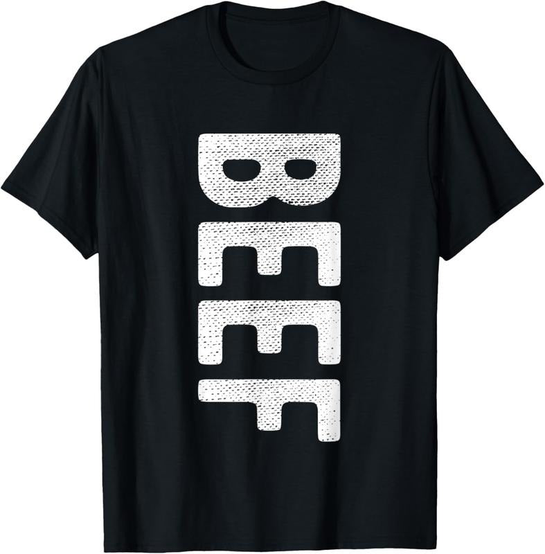 100% Cotton Beef Gift for Meat Lovers T-Shirt