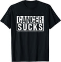 100% Cotton Cancer Sucks For A Cancer Survivor Gift T-Shirt