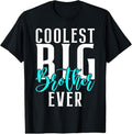 100% Cotton Coolest Big Brother Ever T-Shirt