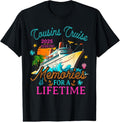 100% Cotton Cousin Cruise 2025 Making Memories For a Lifetime Matching T-Shirt