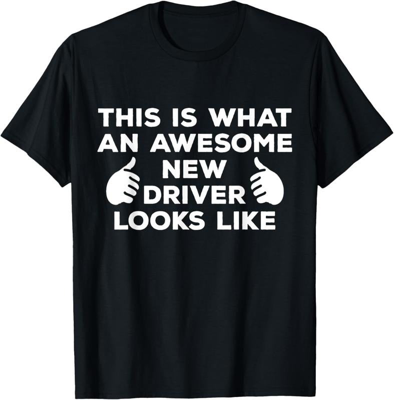 100% Cotton Driver's License Passed - Driving School Learner Automobile T-Shirt