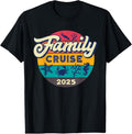 100% Cotton Family Cruise 2025 Summer Vacation Trip Matching Beach Crew T-Shirt