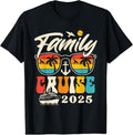 100% Cotton Family Cruise 2025 Vacation Trip Crew Family Matching Group T-Shirt