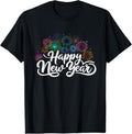 100% Cotton Happy New Year - New Year's Eve New Year Party T-Shirt
