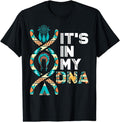 [100% Cotton]It's In My DNA Indigenous People's Day Native American Mens T-Shirt