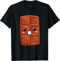 100% Cotton Kawaii Halloween Group Costume Party S'mores Chocolate Bar T-Shirt