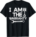 100% Cotton Mechanic I Am The Warranty Funny Car Auto Technician Men T-Shirt