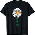100% Cotton Pickleball Daisy Flower T-Shirt