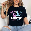 [100% Cotton Shirt] Gender reveal auntie aunt Unisex T-Shirt