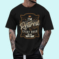 [100% Cotton Shirt] Retirement Gifts for Men Funny I_m Retired Unisex T-Shirt