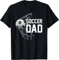 100% Cotton Soccer DAD | Football | Futbol | Parents | Goal | Gift T-Shirt