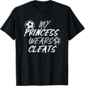 100% Cotton Soccer Daughter Outfit for a Soccer Dad or Soccer Mom T-Shirtstyle{n002}2