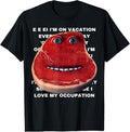 100% Cotton Steve Beef e e ei T-Shirt