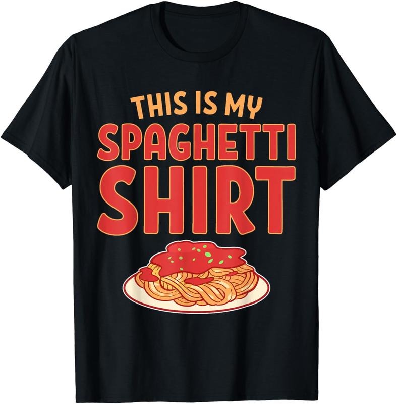 [100% Cotton]This Is My Spaghetti Shirt T-Shirt