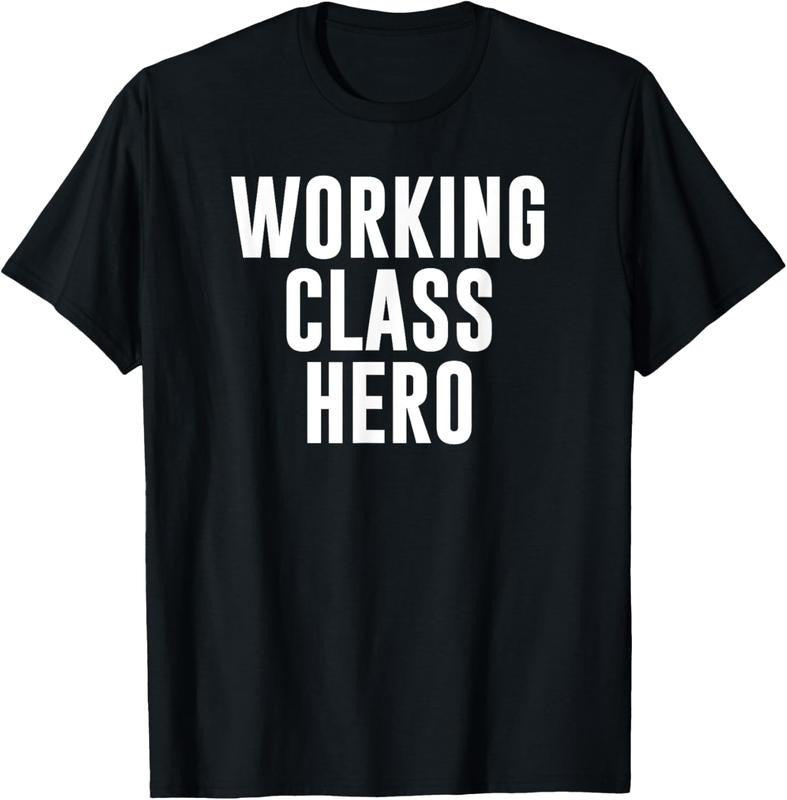 100% Cotton Working Class Hero T-Shirt