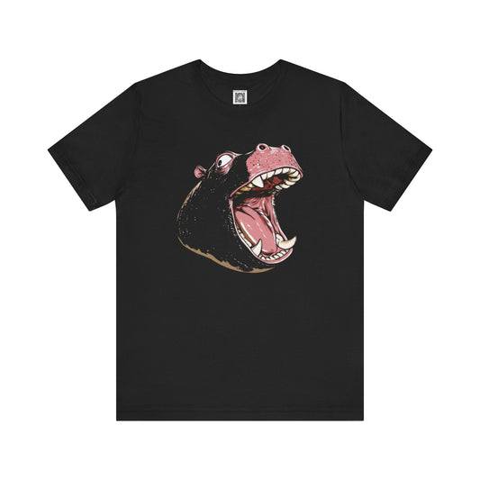 Hippo Graphic Tee Style011