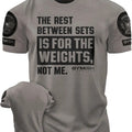 109. Rest Between Sets Funny Motivational Workout Gym T-Shirt for Men
