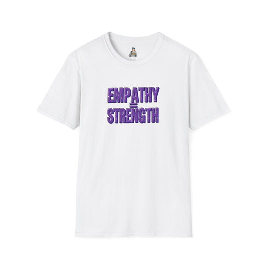 Empathy Equals Strength Unisex Softstyle T-Shirt - Inspirational Apparel for Everyday Comfort