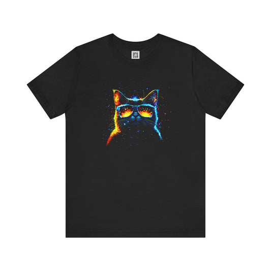 Cool Cat Graphic T-Shirt Style002