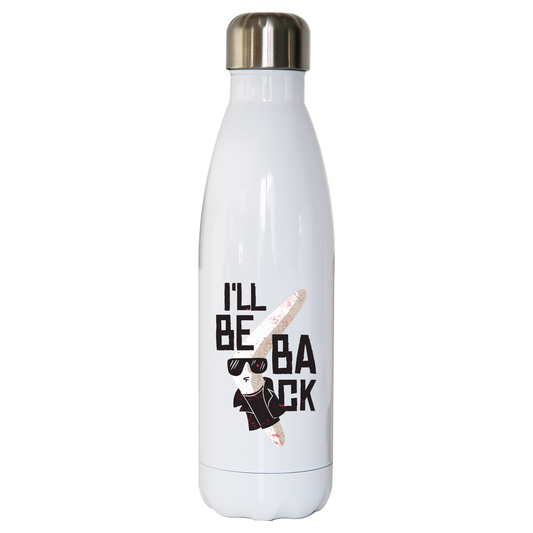 Boomerang funny water bottle stainless steel reusable
