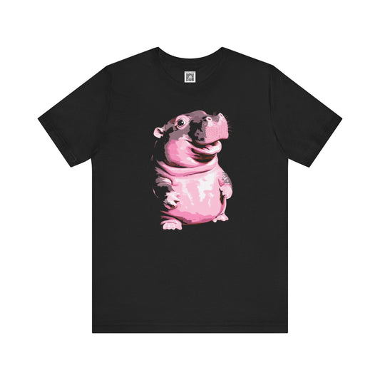Hippo Graphic Tee Style015