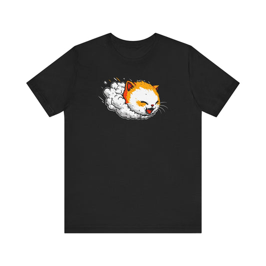 Cloud Cat Graphic Tee Style002