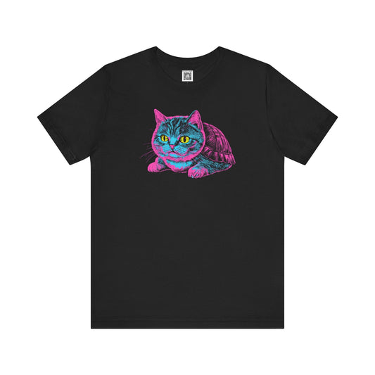 Cat-Turtle Graphic Tee Style002
