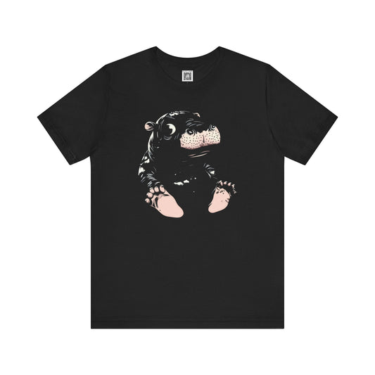 Hippo Graphic Tee Style005