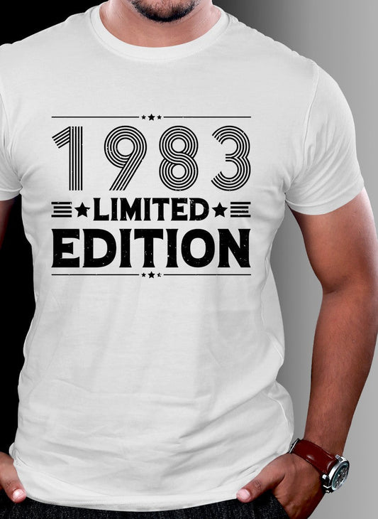 Retro 1983 Birthday TÃ¢â‚¬â€˜Shirt Limited Edition Graphic Tee