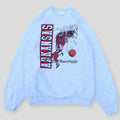 1993 Arkansas Razorbacks Shattered Backboard Crewneck Basic Sweatshirt Cotton