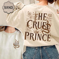 2 Slide Design, The Cruel Prince Sweatshirt, the Folk of the Air Shirt, Cardan Greenbriar Shirt, Jude and Cardan Shirt, Bookish Gift, Cruel Prince