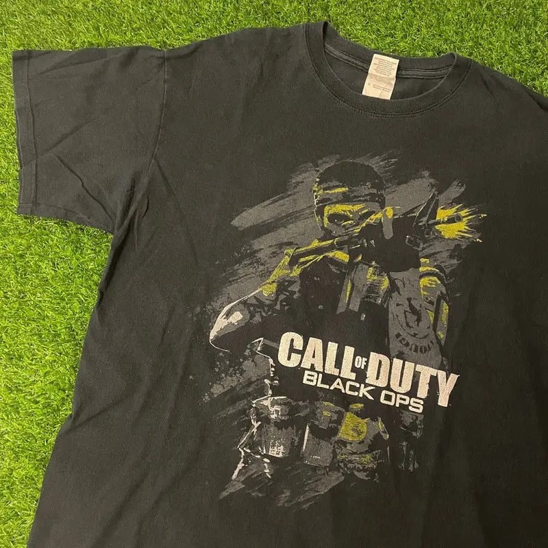2010 Call of Duty Black Ops Game Promo Tee