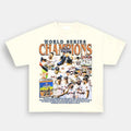 2017 WORLD SERIES CHAMPS- Vintage baseball Graphic Tee