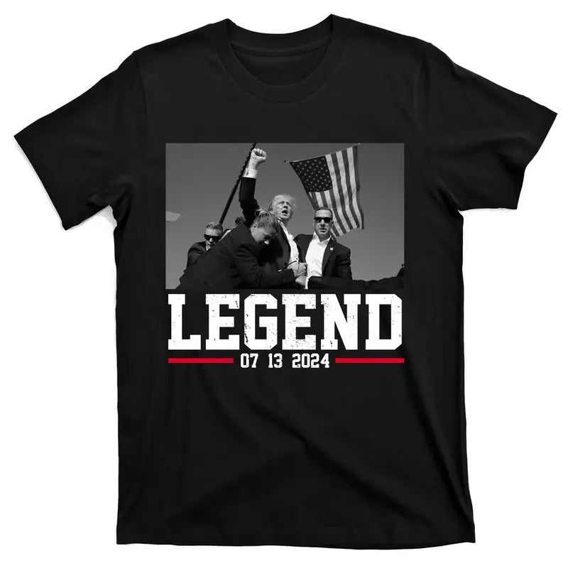 Donald Trump Legend 07/13/2024 Rally Pennsylvania T-Shirt