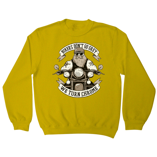 Funny biker text sweatshirt