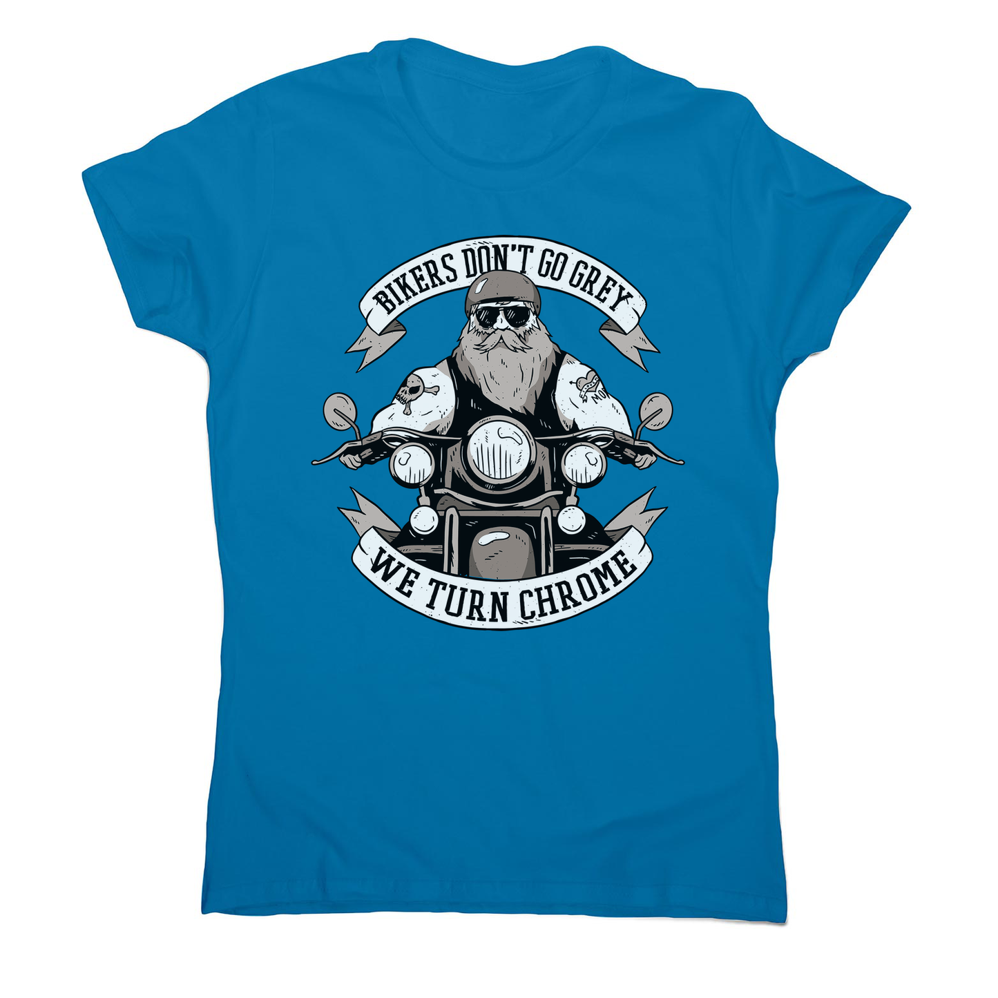 Funny biker text women's t-shirt