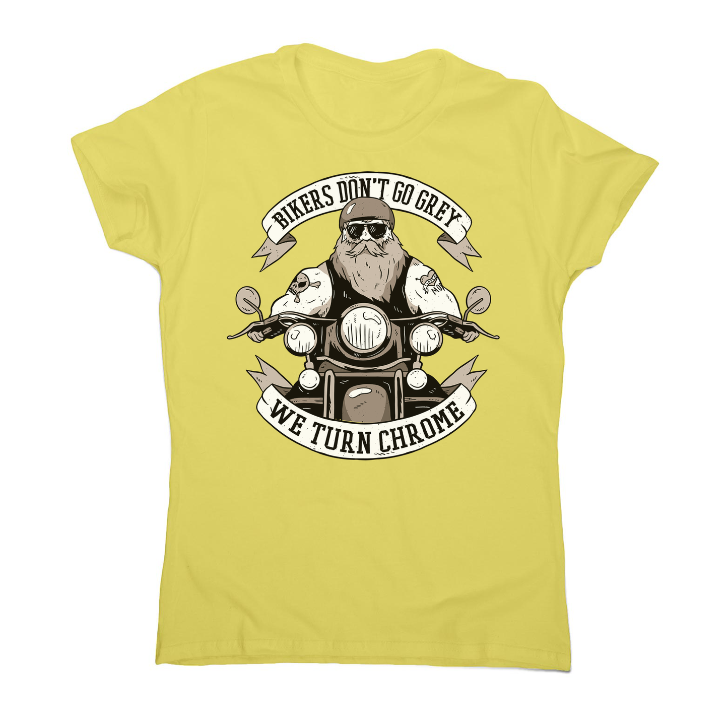 Funny biker text women's t-shirt