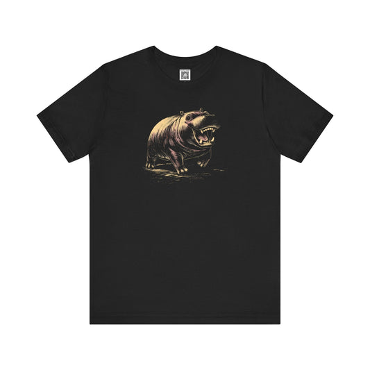 Hippo Graphic T-Shirt Style009