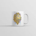 3D Lion Mug Funny Awesome Graphic Novelty Coffee Cup-11oz Funny Coffee Mugs Ceramic Printed Drinkware Cup