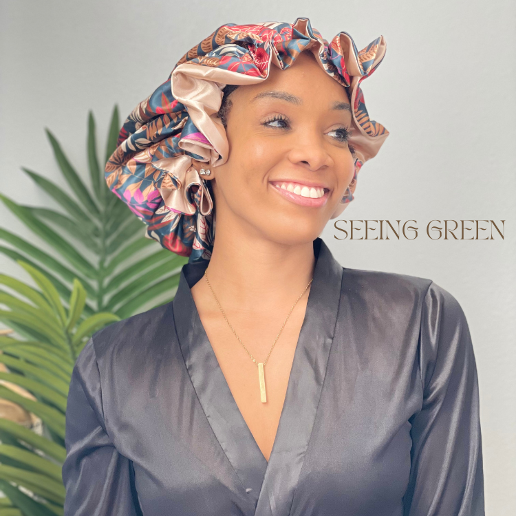 Lemon Drop All Satin Bonnet