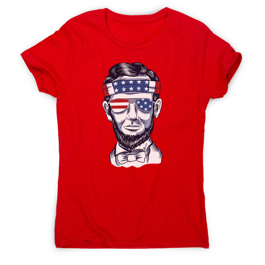 Funny abraham lincoln women's t-shirt