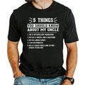 5 Things You Should Know About Uncle Shirt, Gift For Uncle From Niece, Funny Uncle Tee, Fathers Day Gift, Unisex Short Sleeve Tee, Crewneck Top